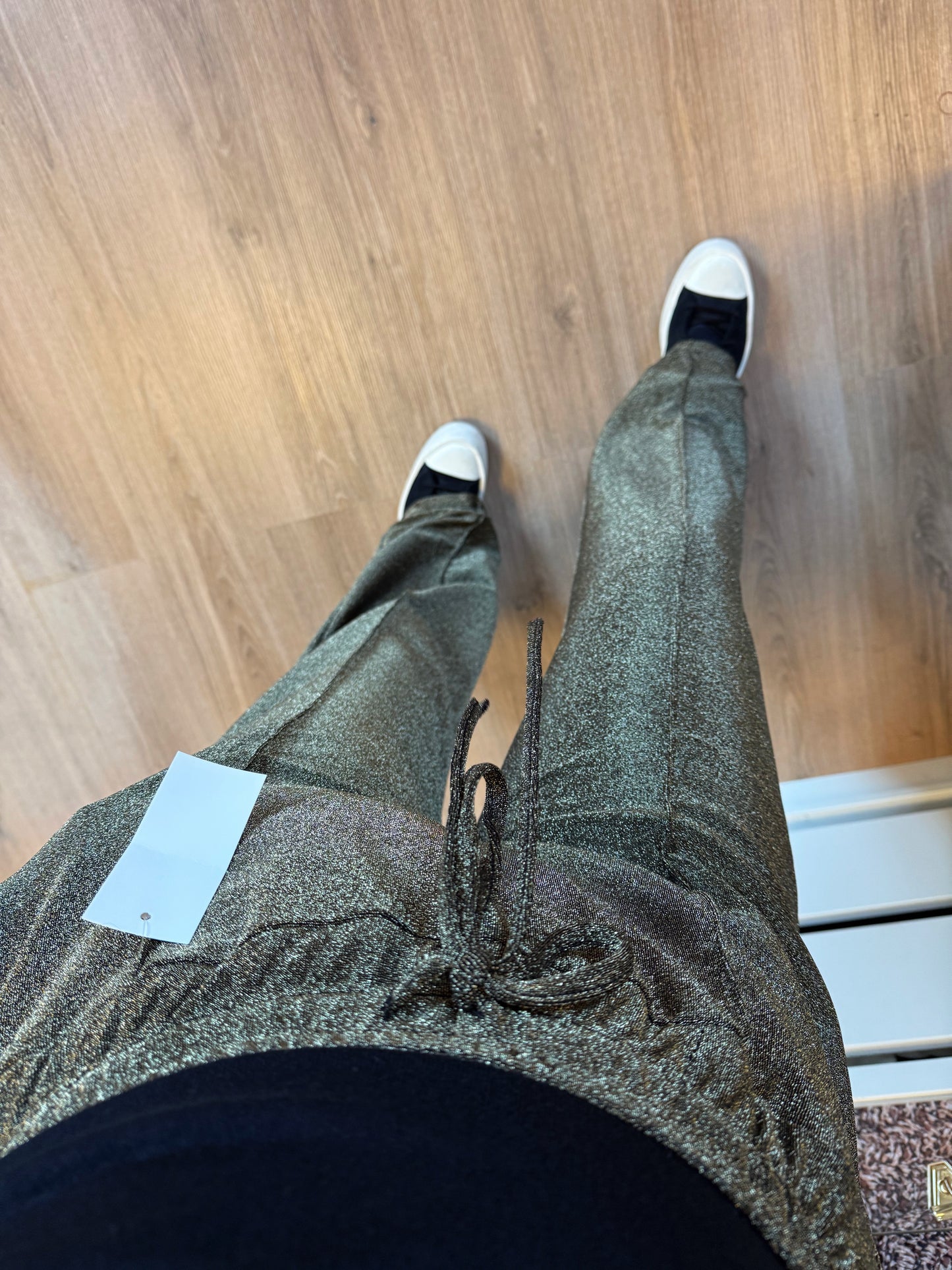 Grazia glitter pants gold