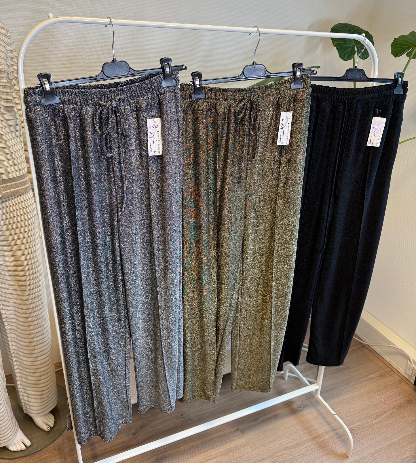 Grazia glitter pants gold