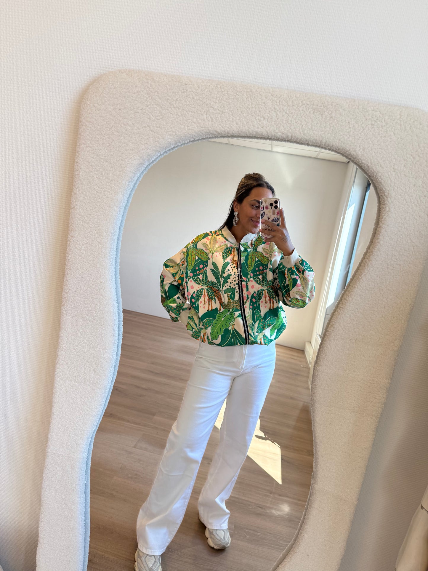 Julie jungle jacket green