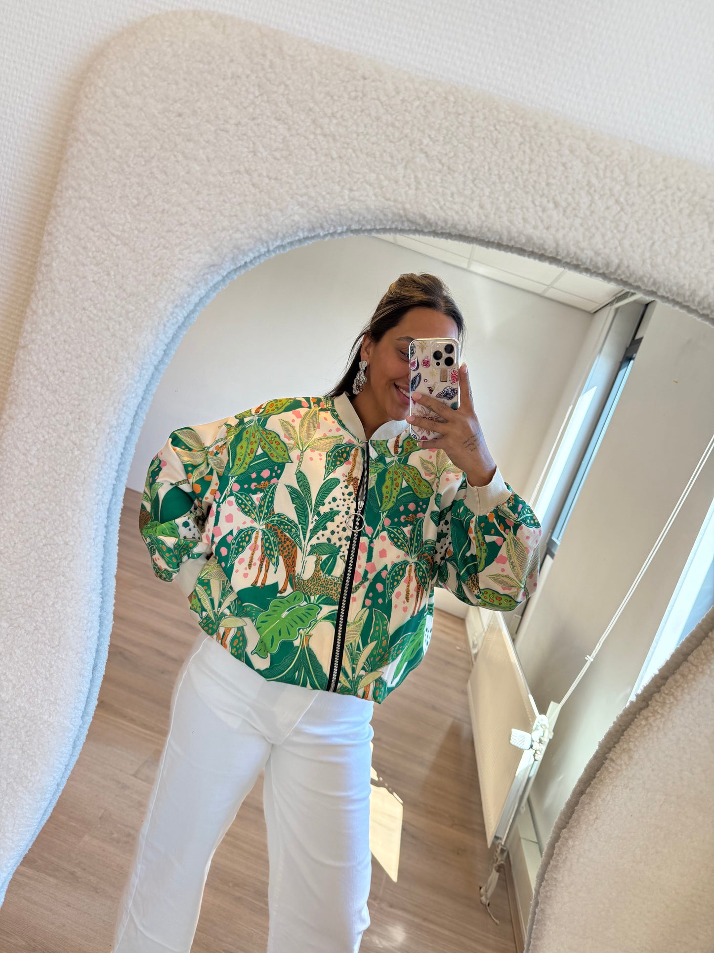 Julie jungle jacket green