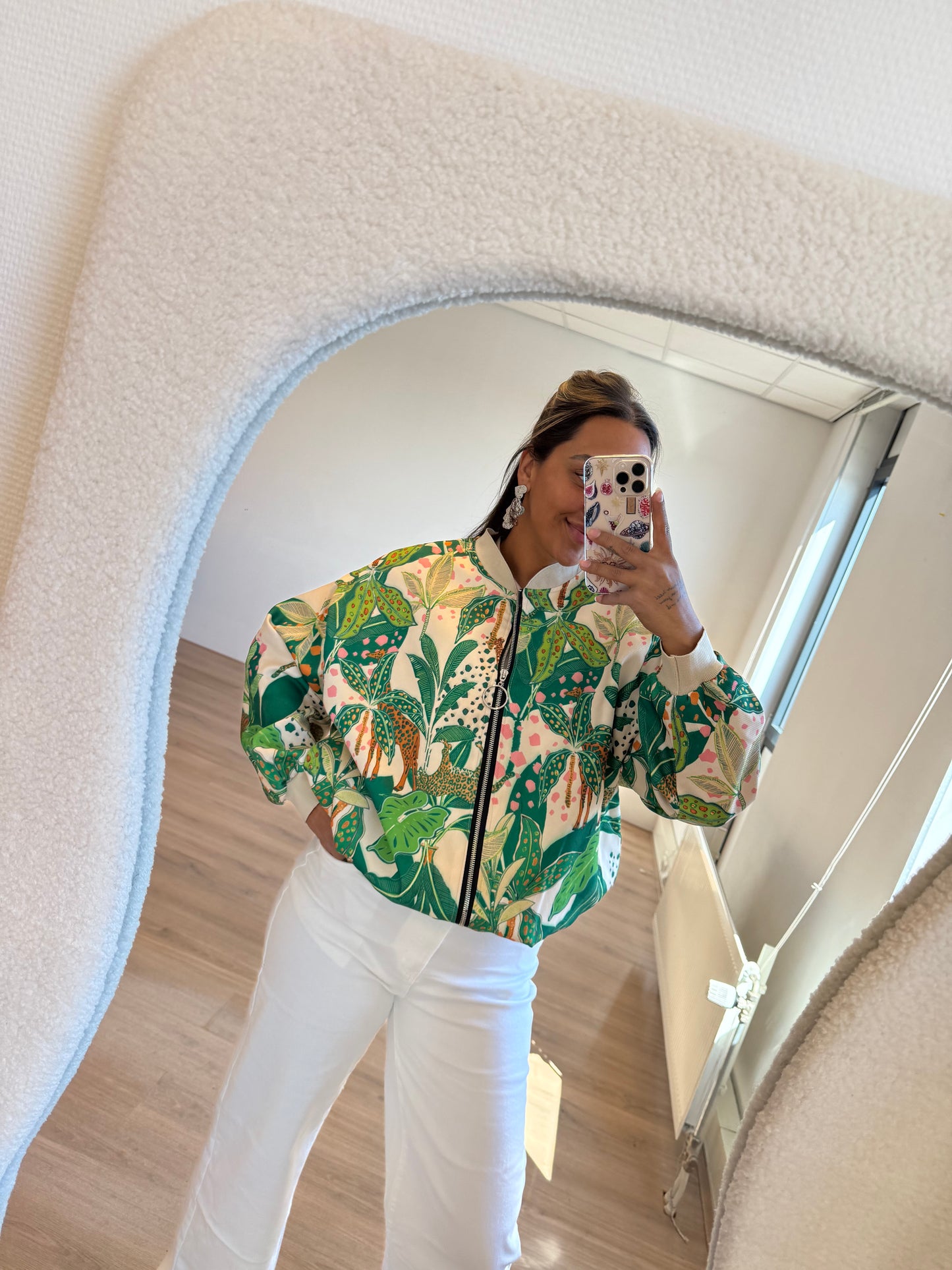 Julie jungle jacket green