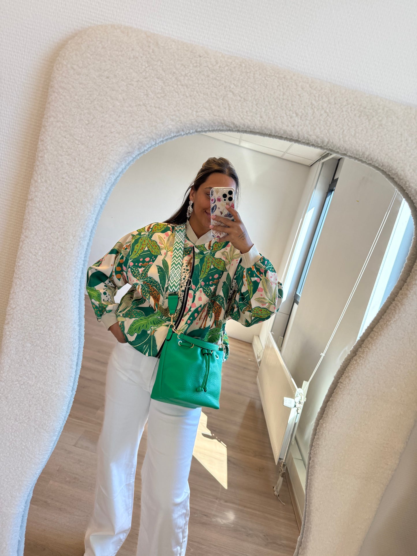 Julie jungle jacket green