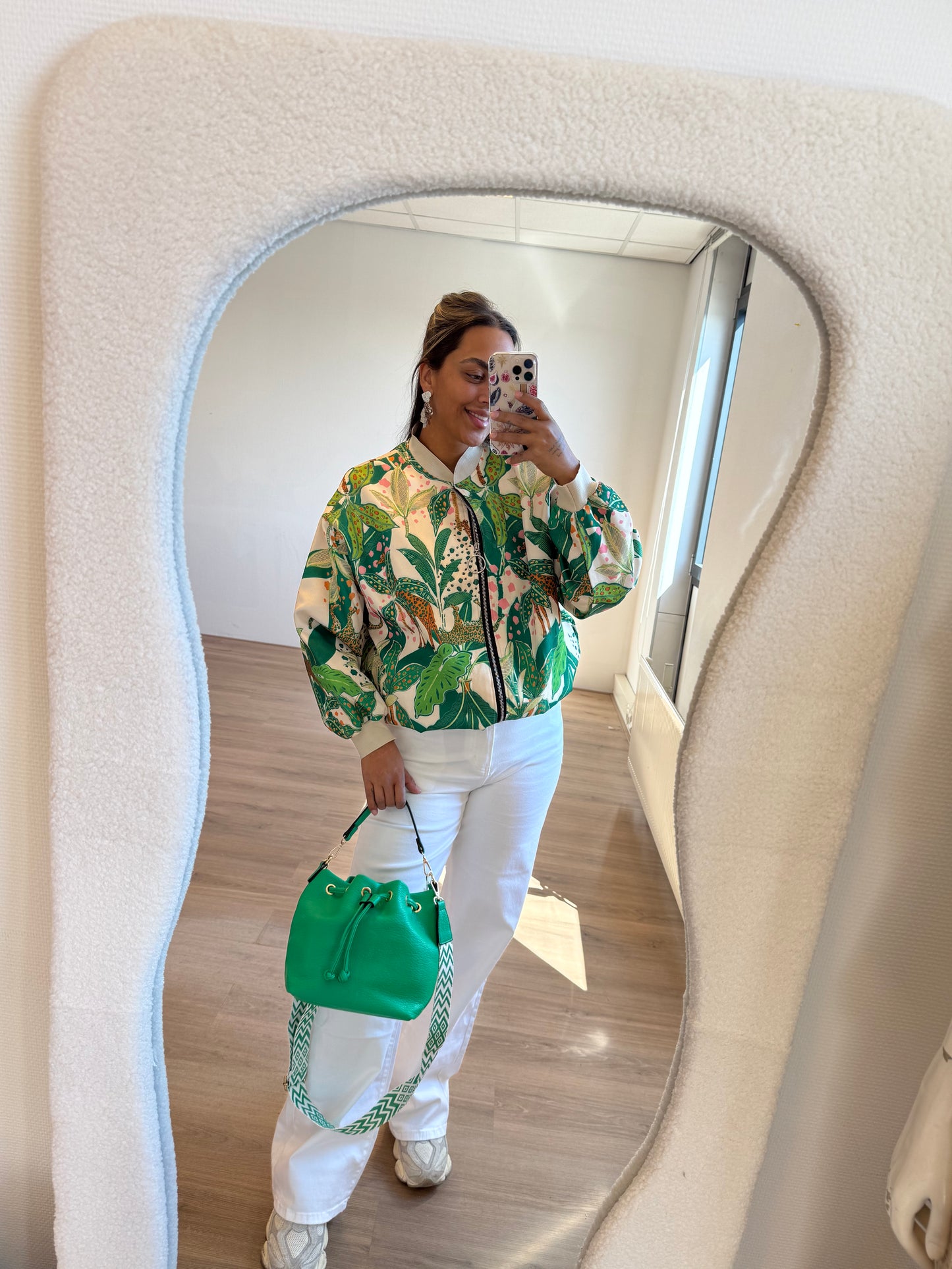 Julie jungle jacket green