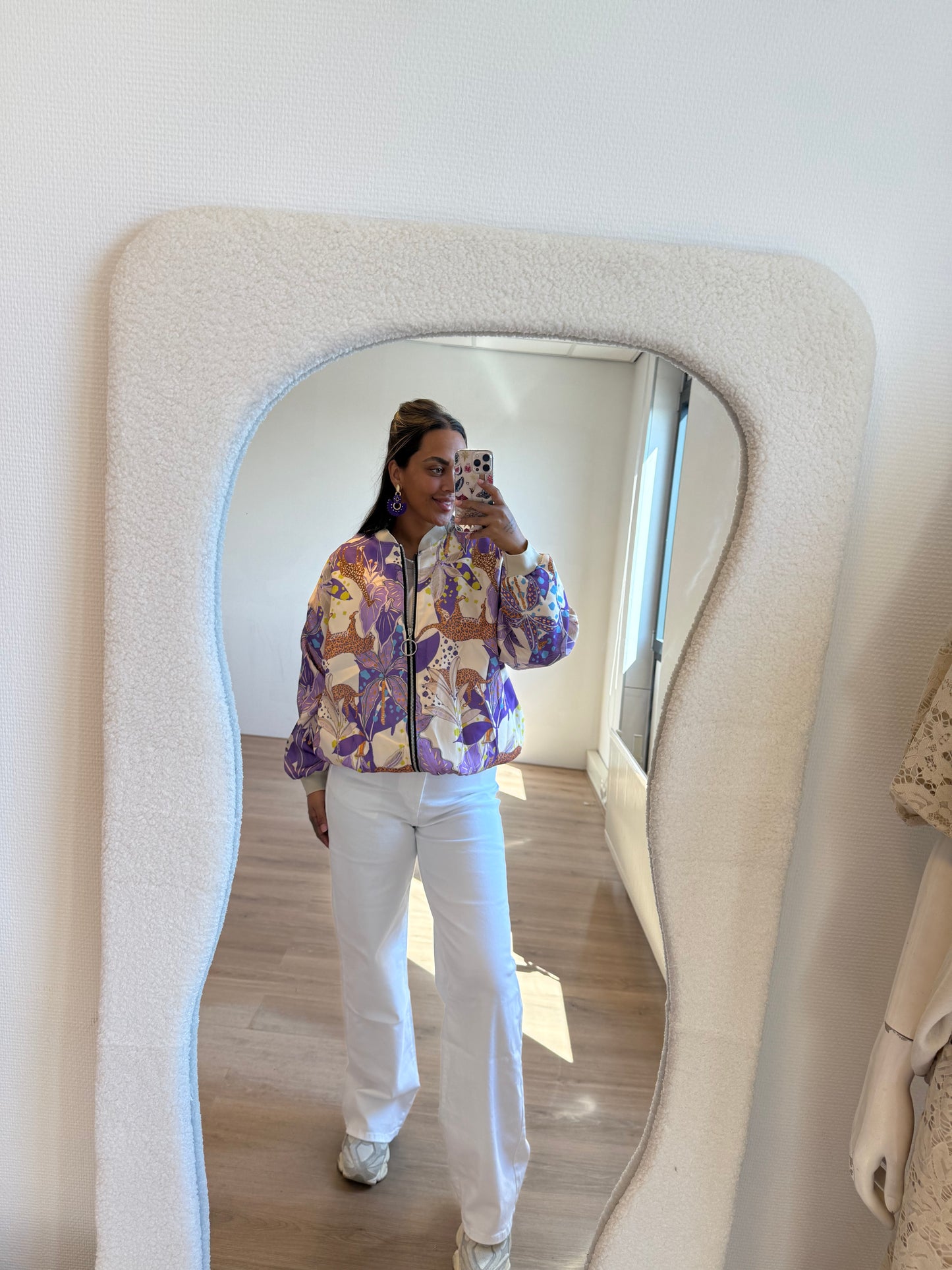 Veerle wide leg jeans white