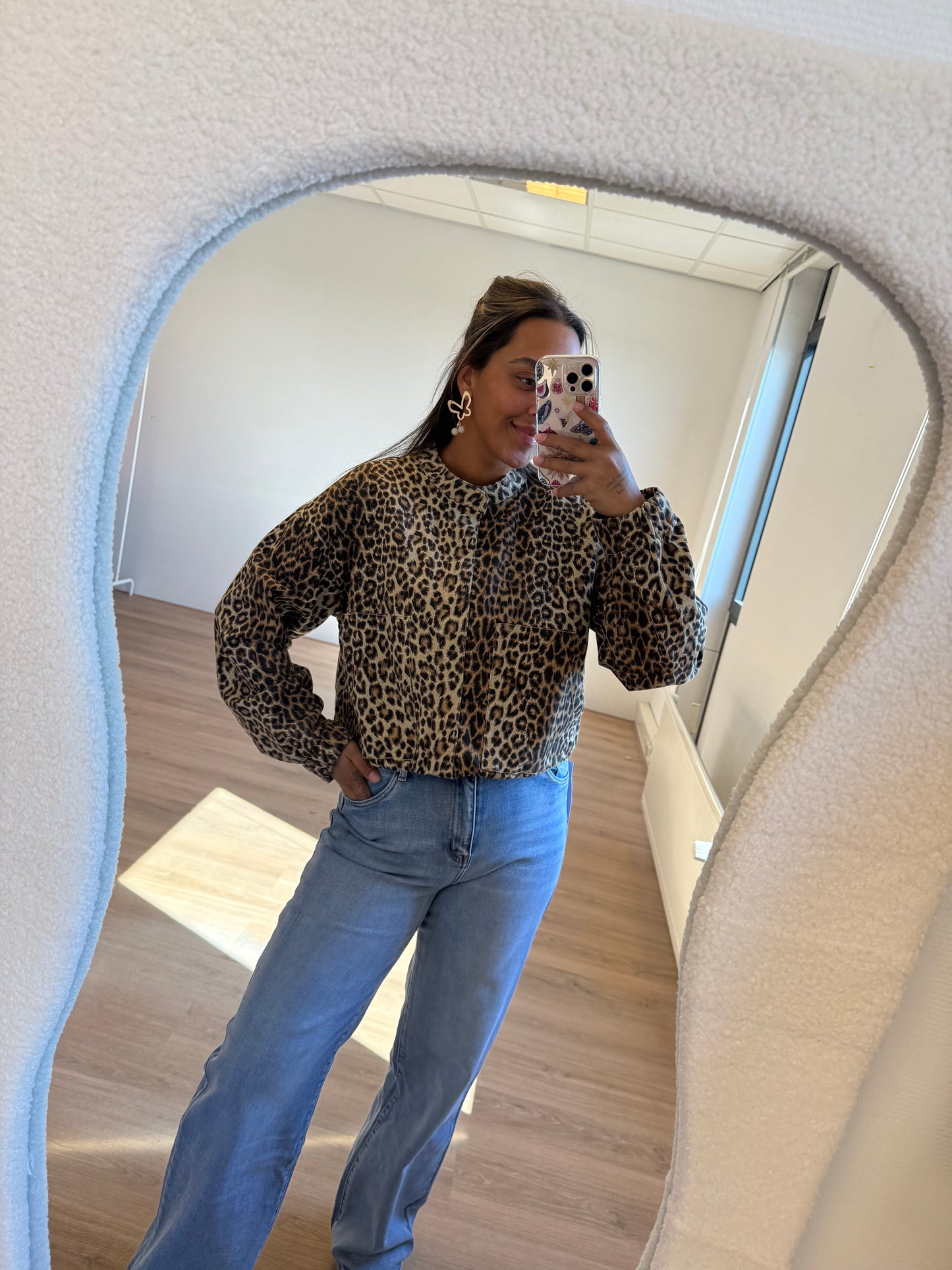 Lio leopard jacket