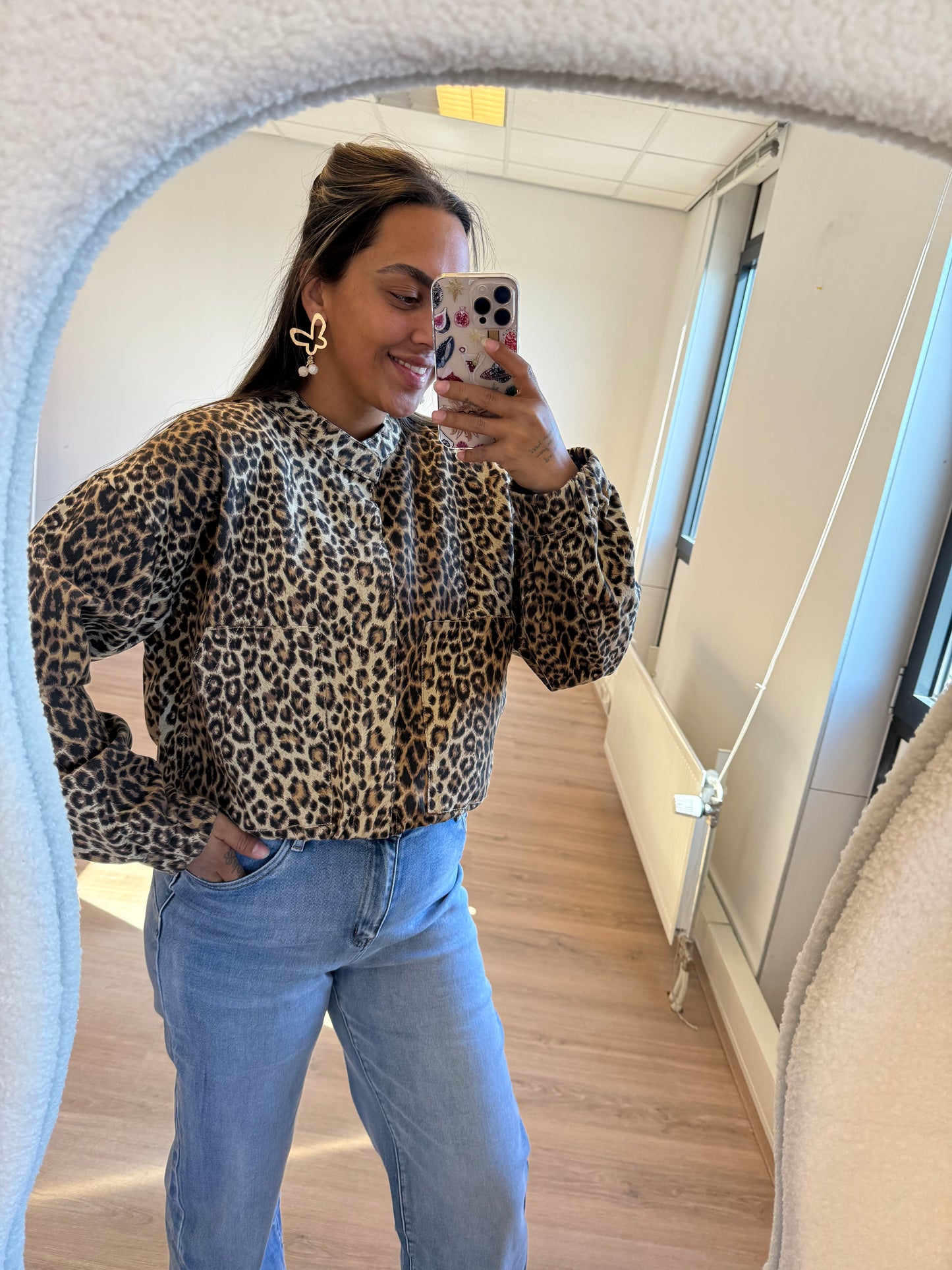Lio leopard jacket