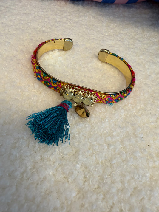 Armband ibiza roze