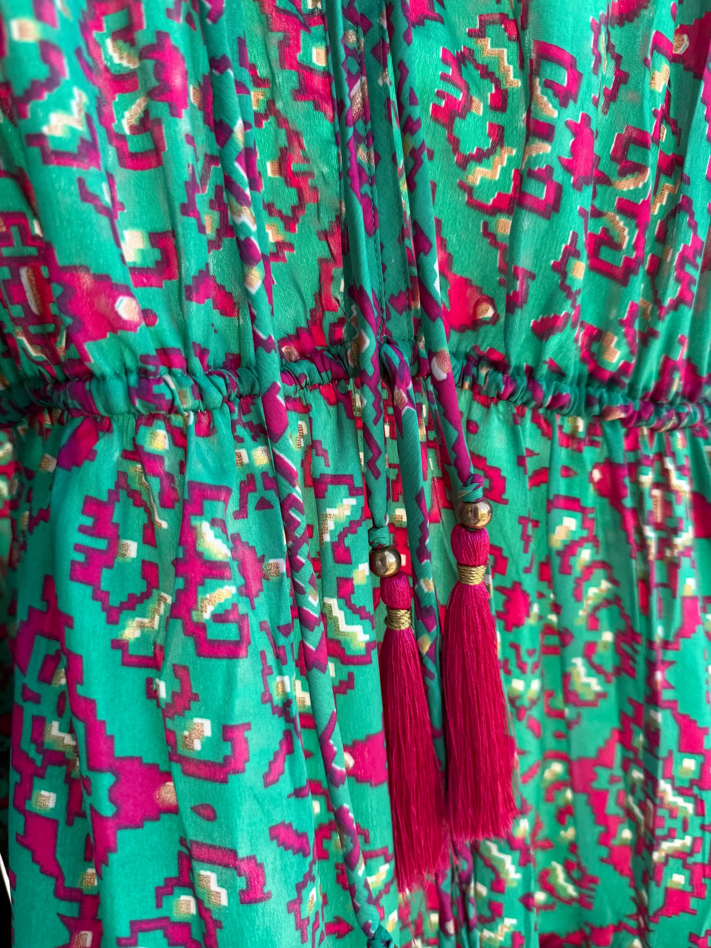 Lolita dress green & pink
