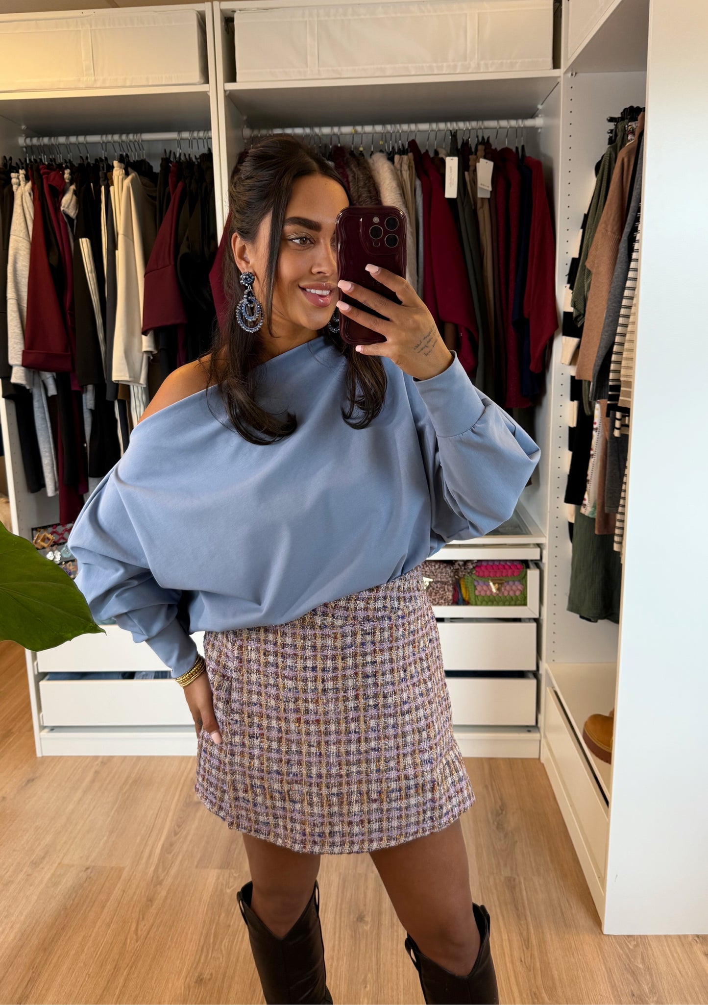 Tara tweede skort multi color