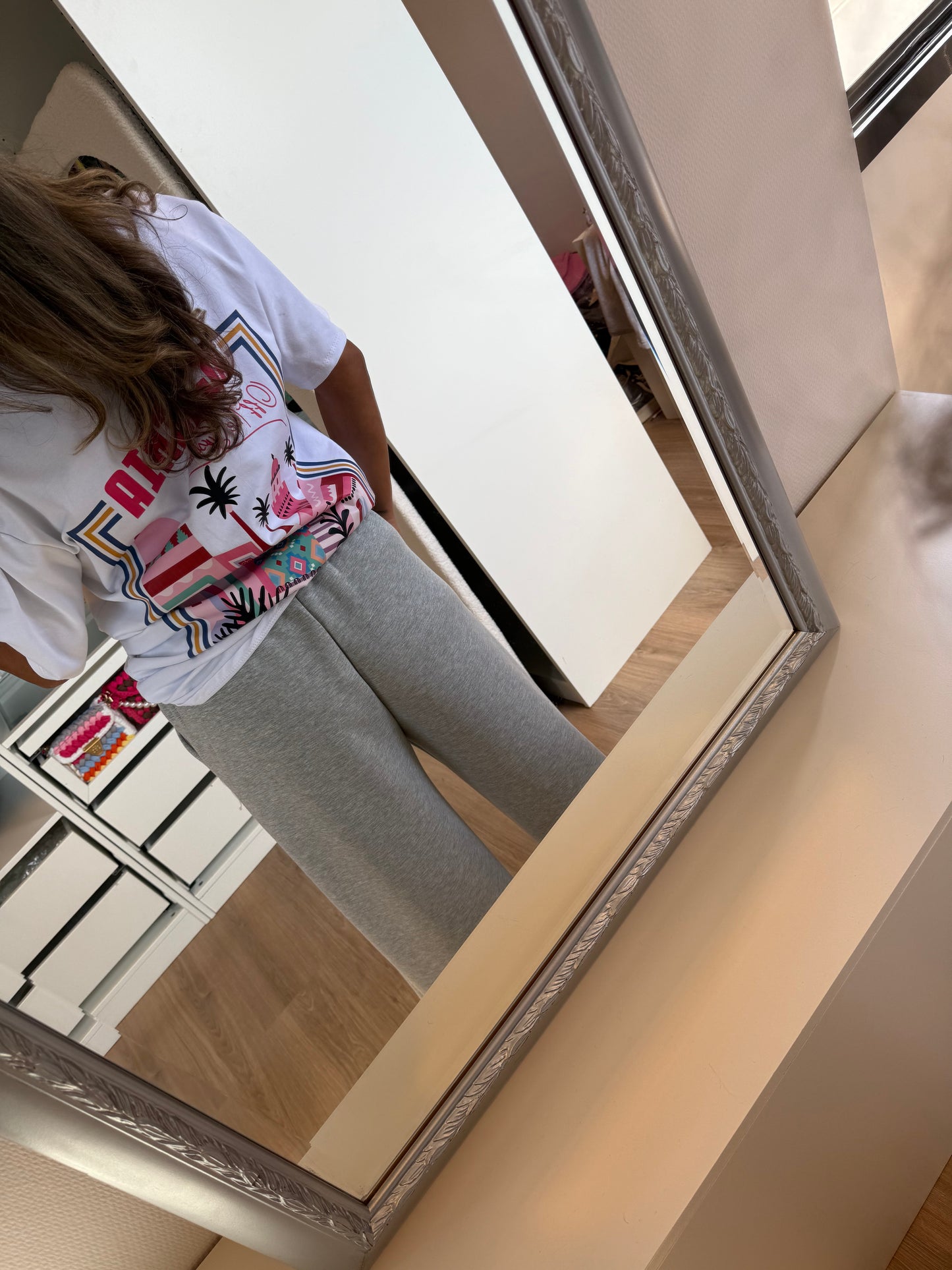 Jaimy jogger straight fit grey
