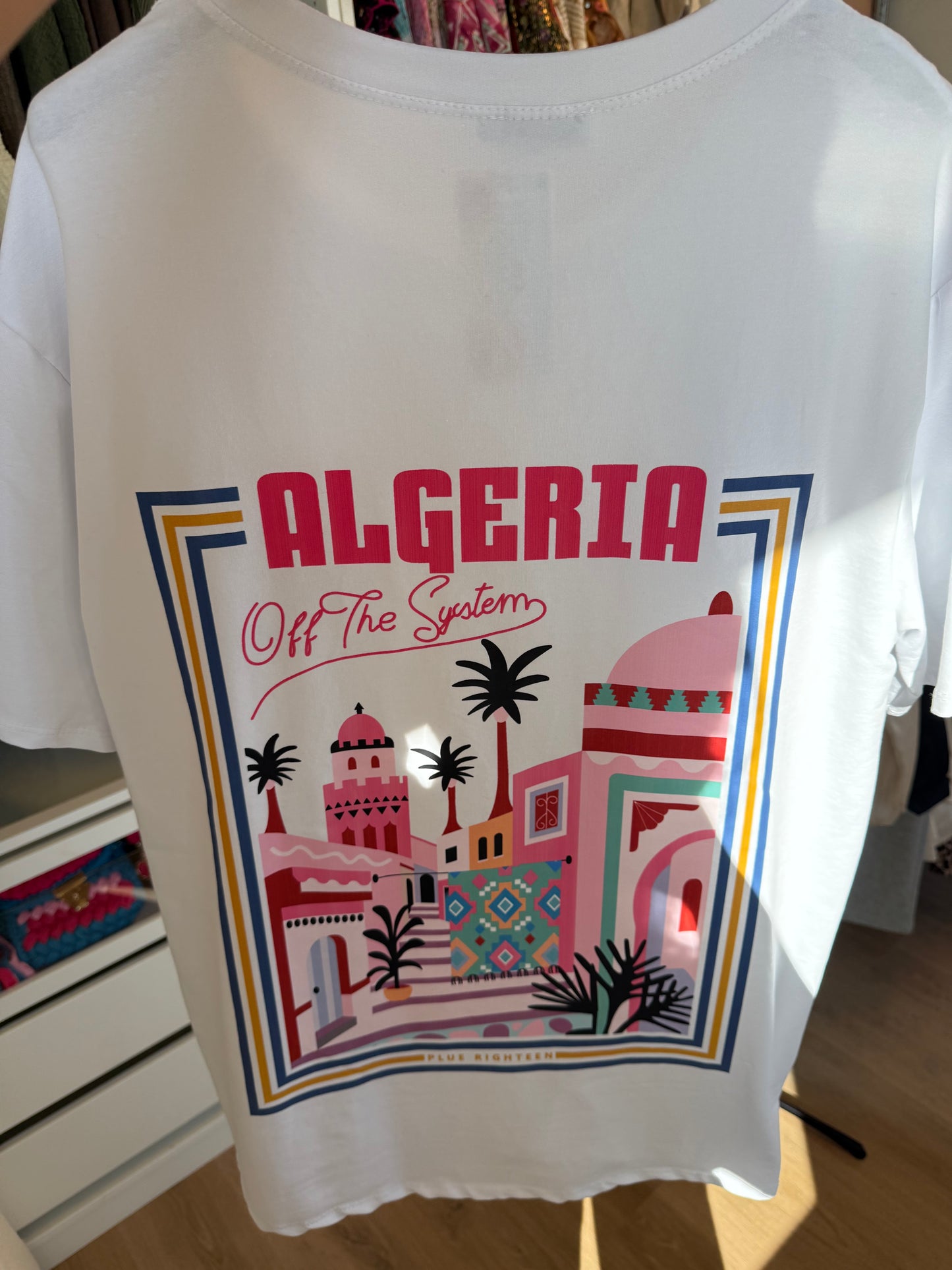 Algeria T-shirt white