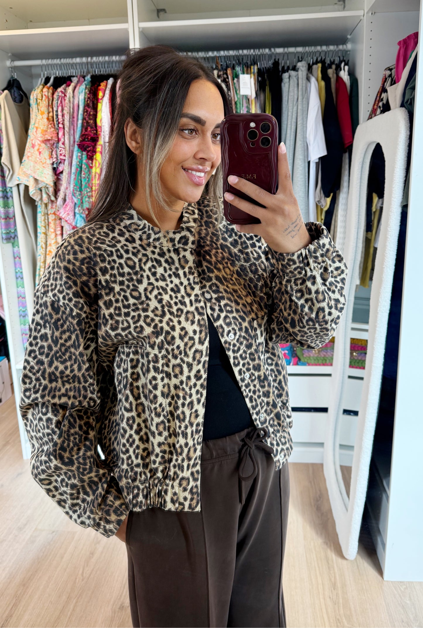 Lio leopard jacket