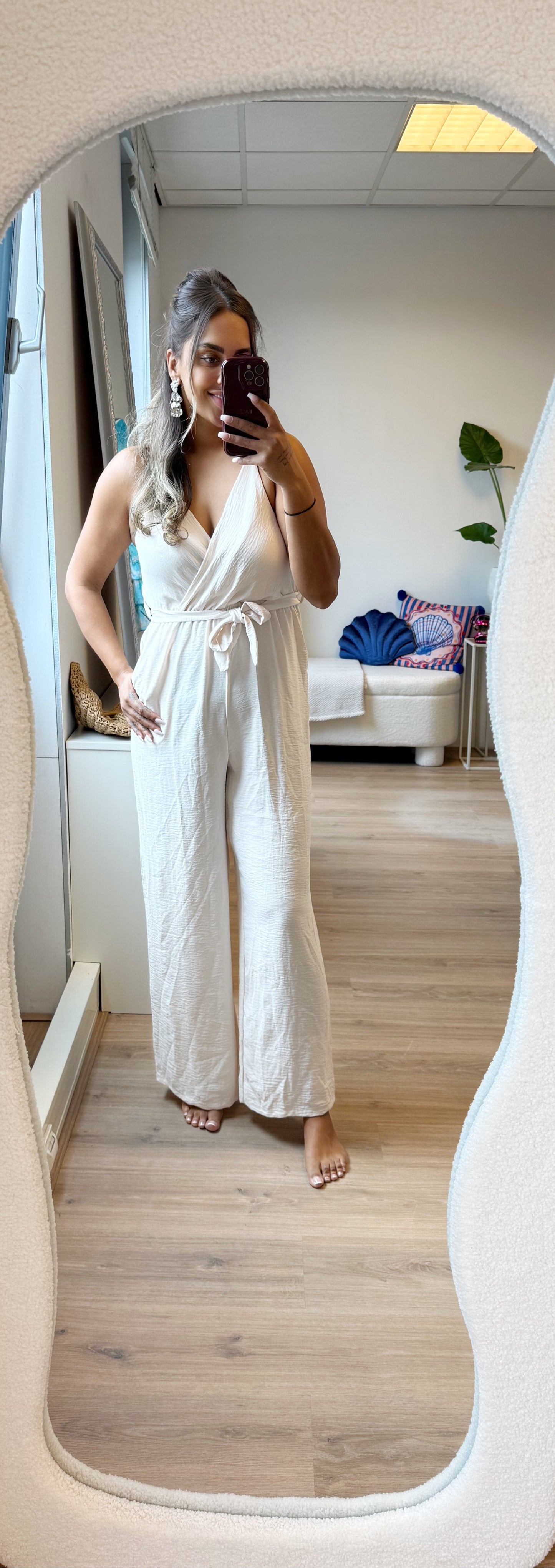Jaela jumpsuit creme