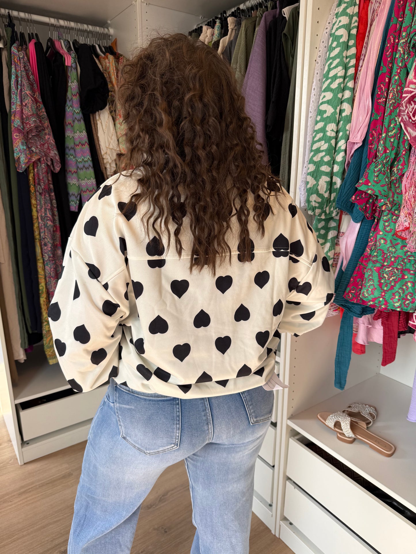 Hailey all over hearts jacket