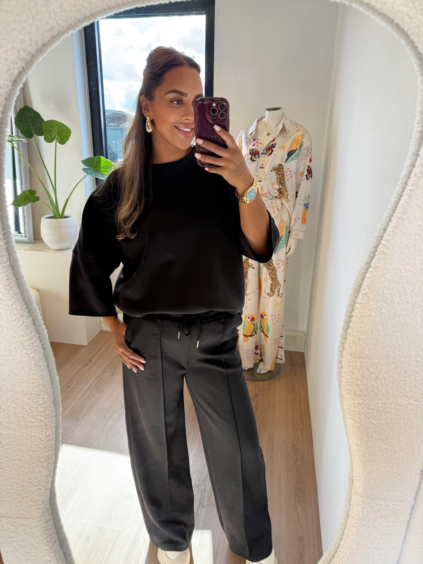 Brooklyn basic jogger set black