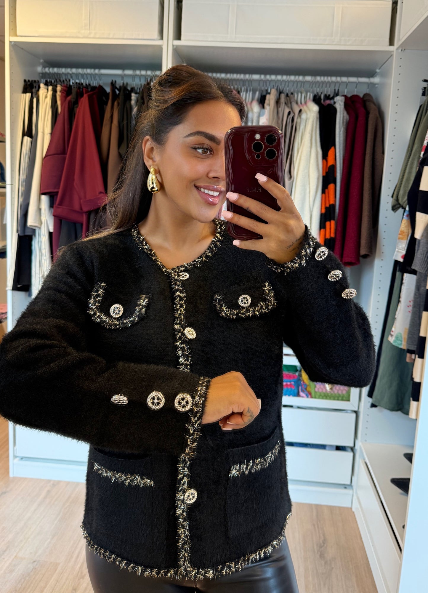Eleonore elegant vest black