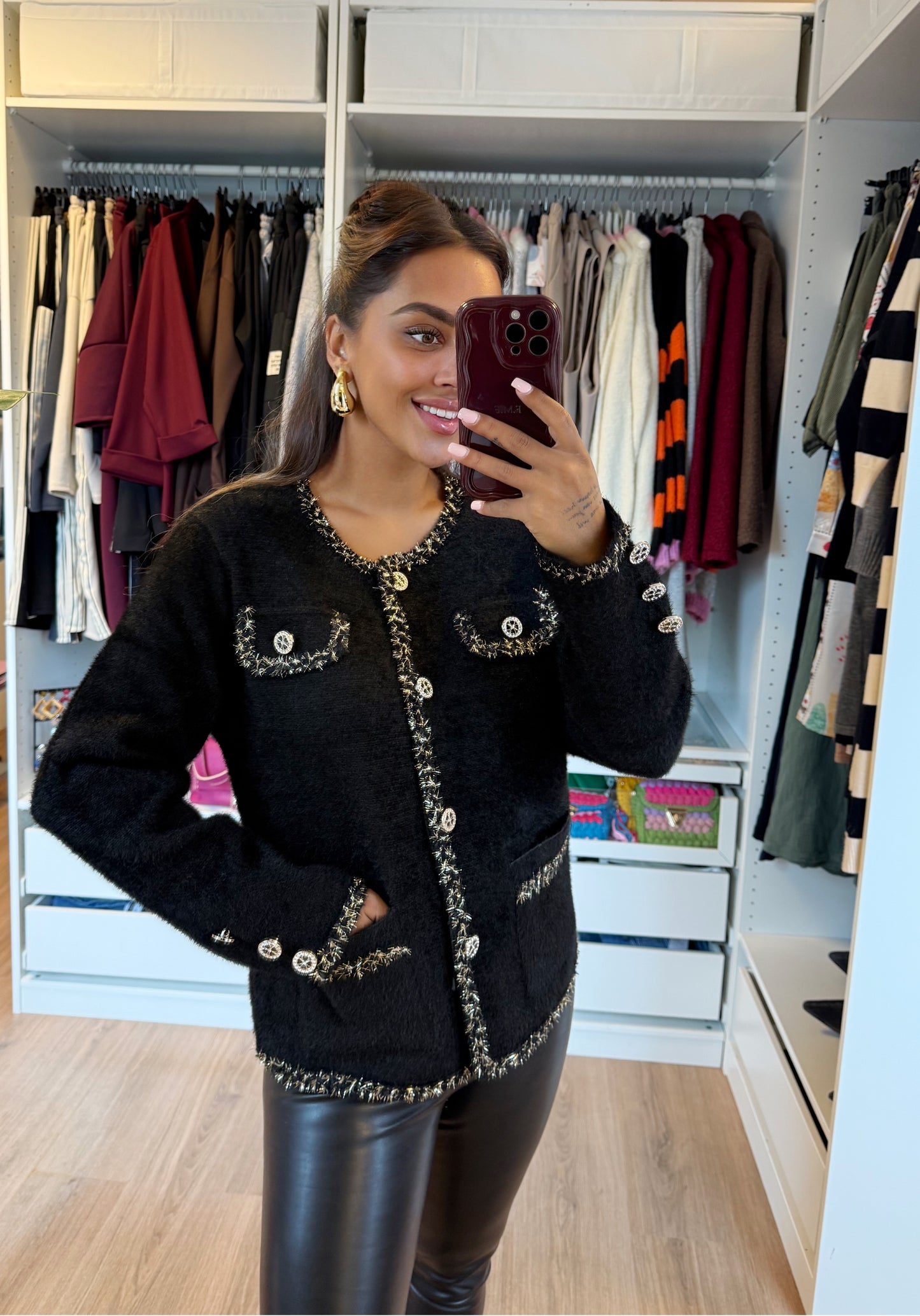 Eleonore elegant vest black