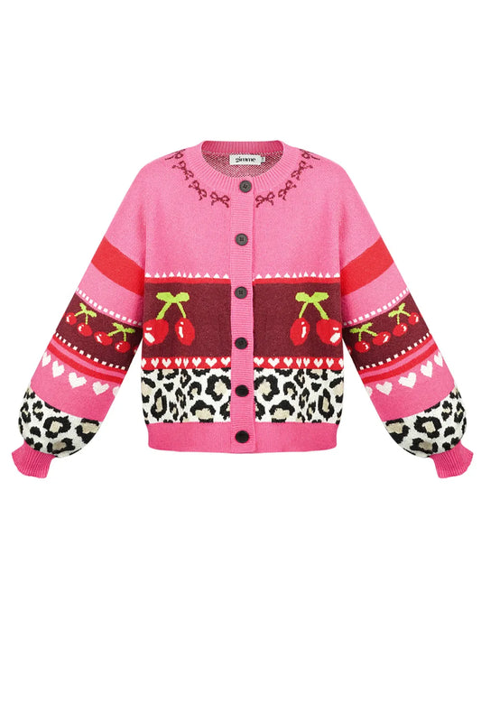 Amy - Roze cherry vest