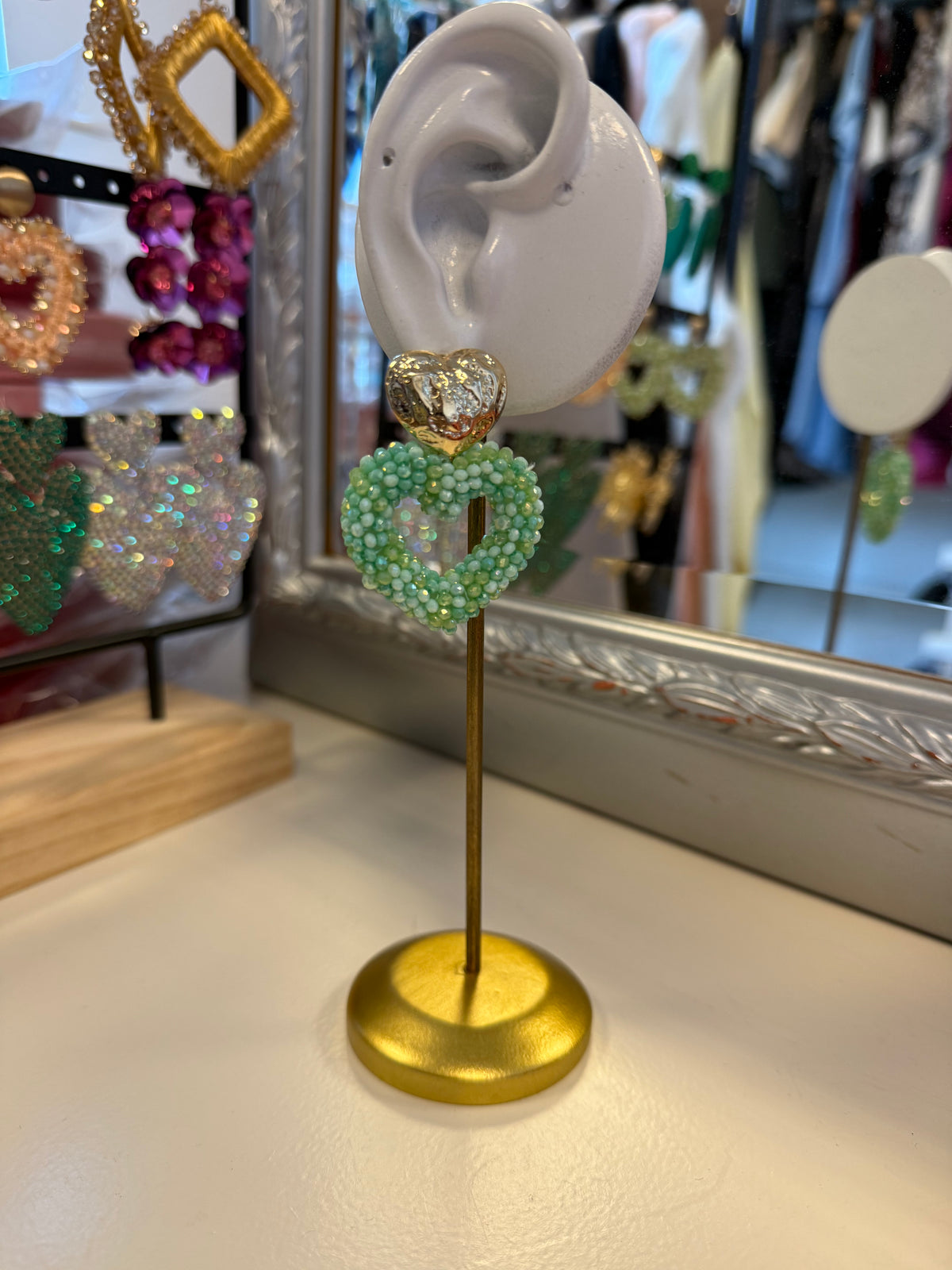 Earrings Way To My Heart - Mintgreen