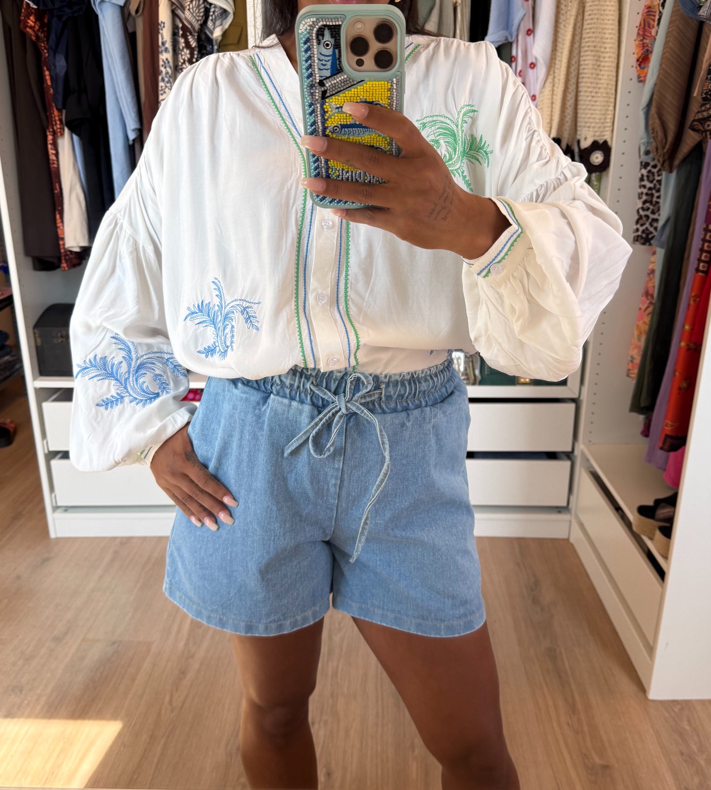 Denim short
