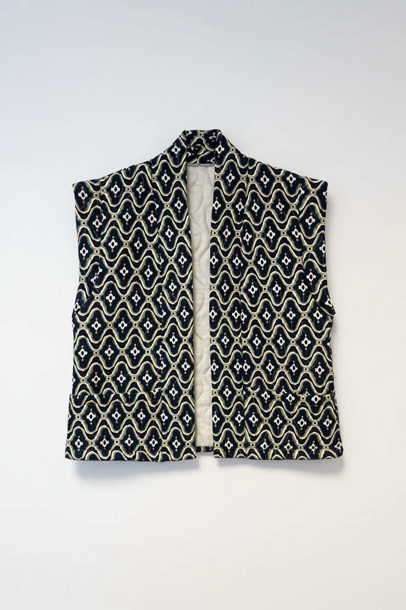 Norah gilet navy blue