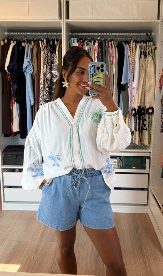 Denim short