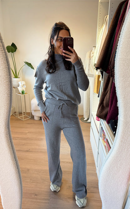 Comfy two piece set grey