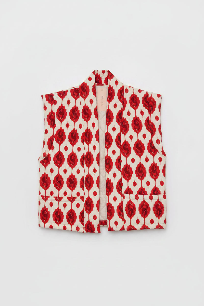Norah gilet red