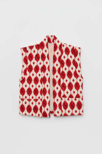 Norah gilet red
