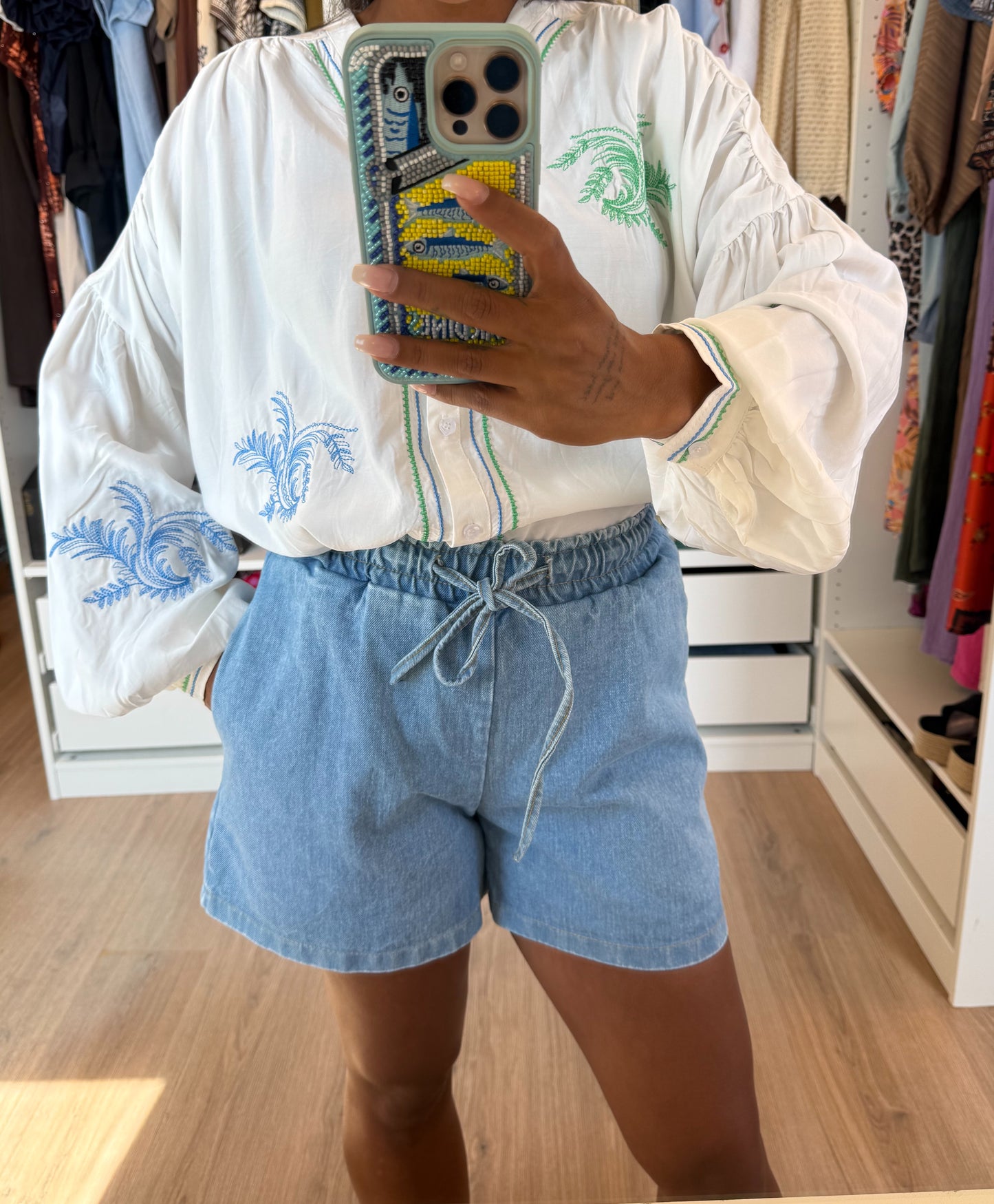 Denim short
