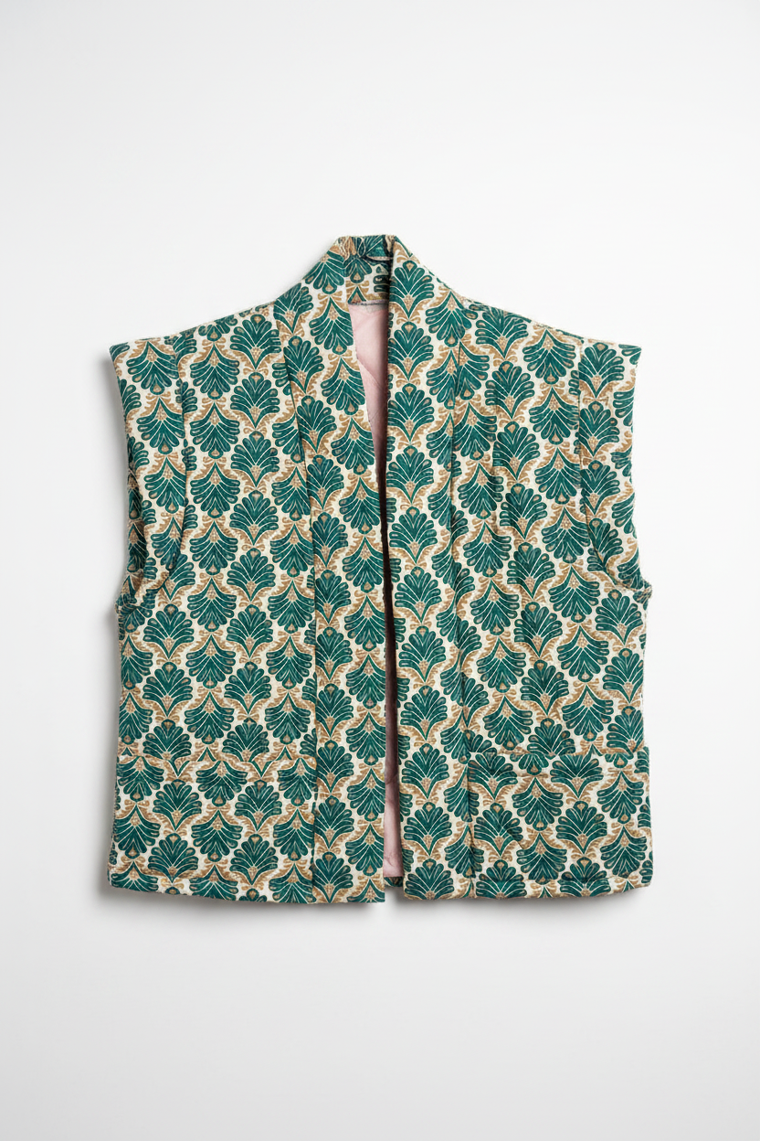 Norah gilet turquoise