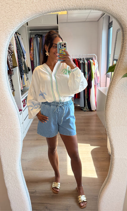 Denim short