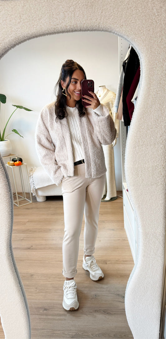 The perfect office pants beige
