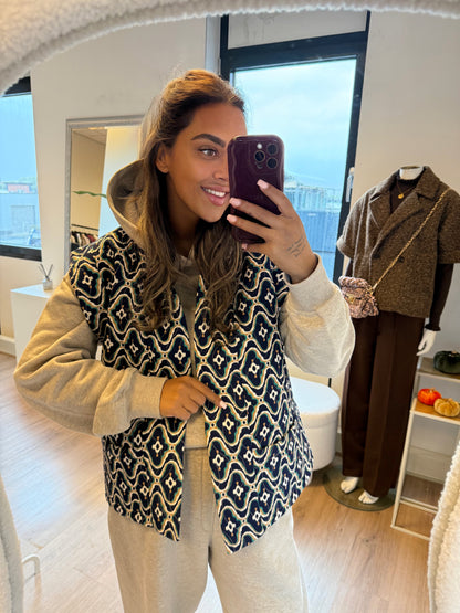 Norah gilet navy blue