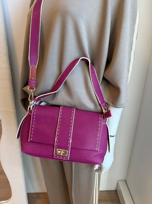 Savannah shoulder bag fuchsia