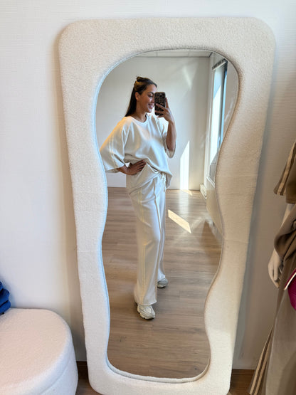 Cleo comfy jogger set beige