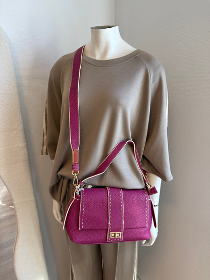 Savannah shoulder bag fuchsia