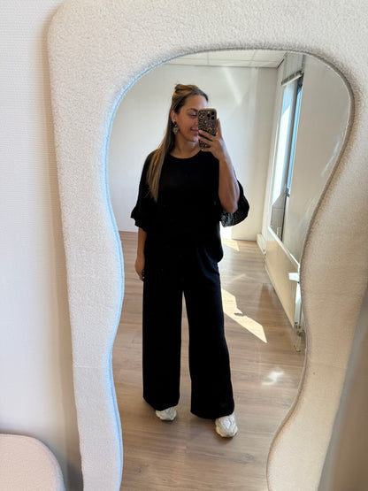 Summer two piece set black