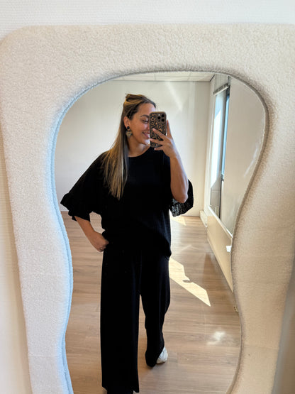 Summer two piece set black