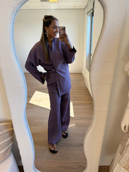 Sarah two piece set lila