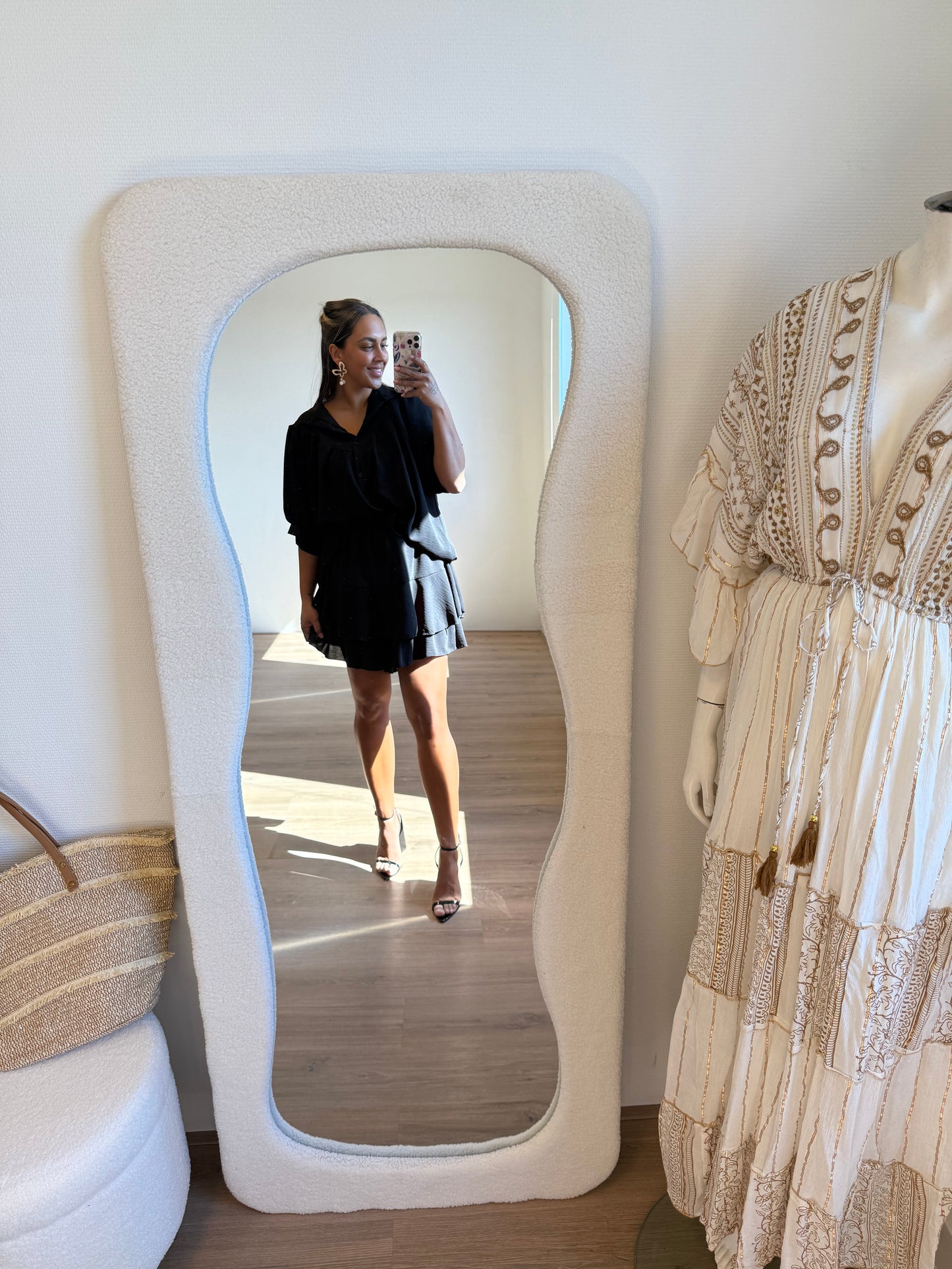 Yara two piece set black