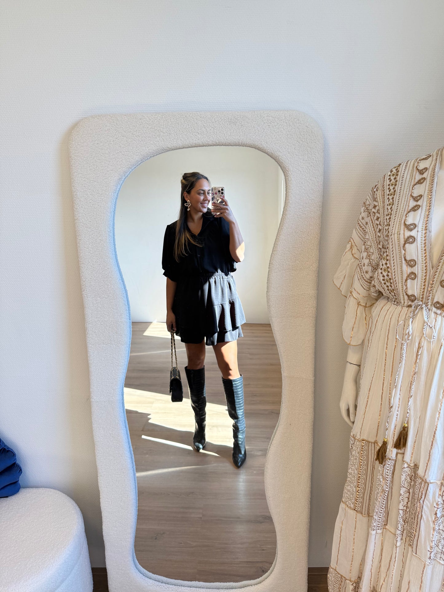 Yara two piece set black