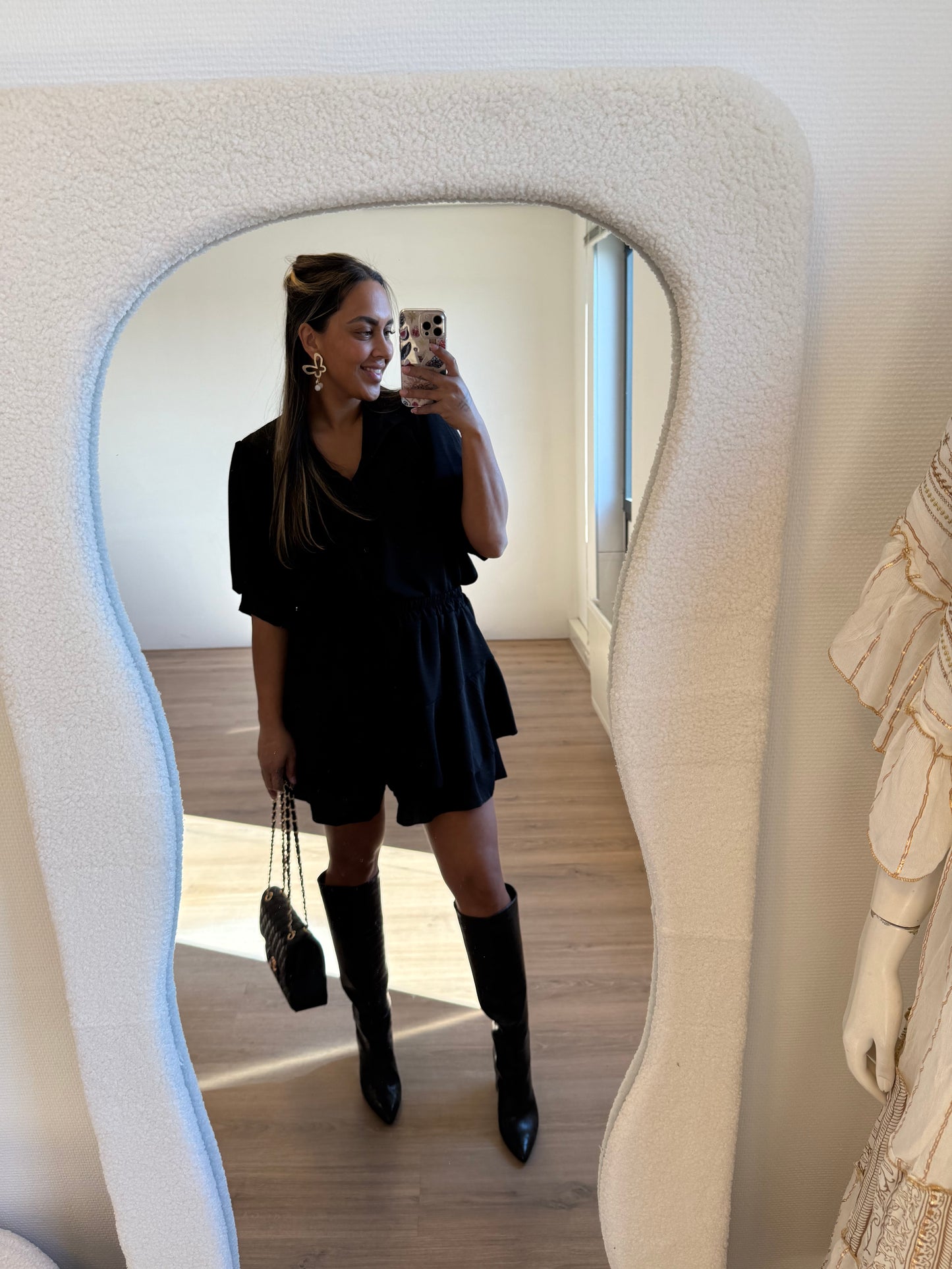Yara two piece set black