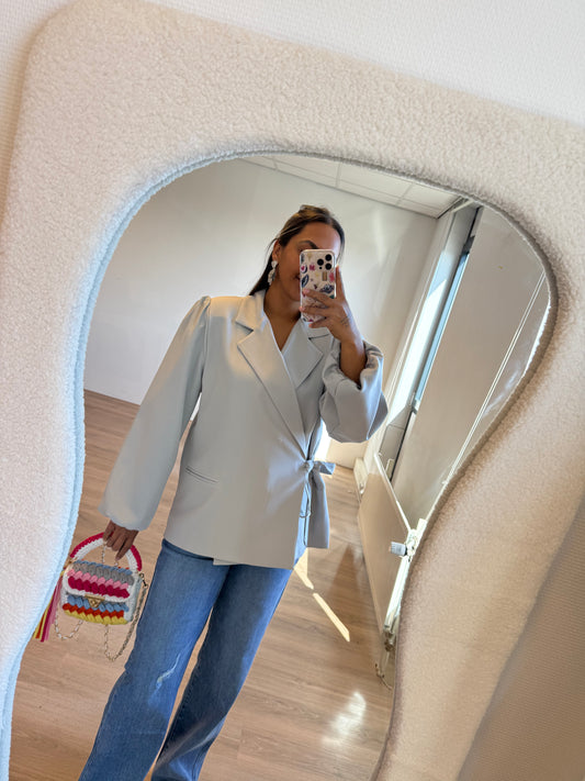 Bodie balloon blazer lightgrey