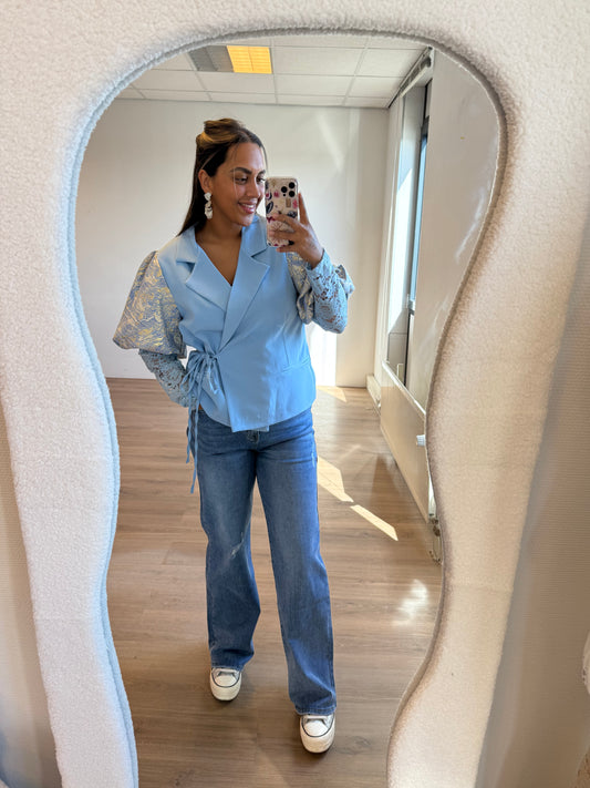 Pearl wide leg jeans