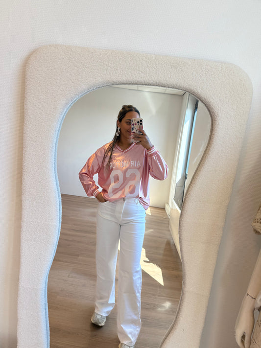 Veerle wide leg jeans white