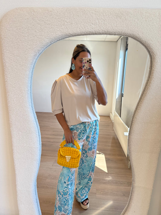 Olivia braided bag yellow