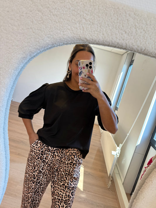 Bella travel top black