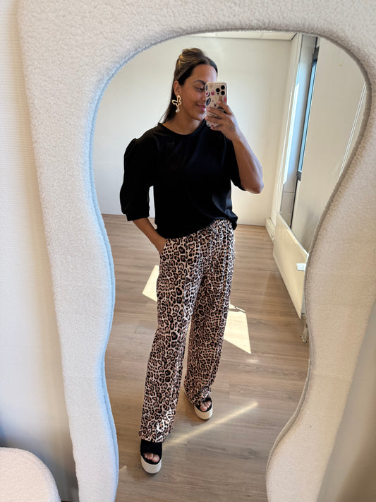 Bella travel top black