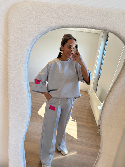 Nova comfy jogger set grey